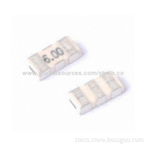 Ceramic Resonators with Built-in Capacitors, Measures 4.5 x 2.0 x 1.8mm